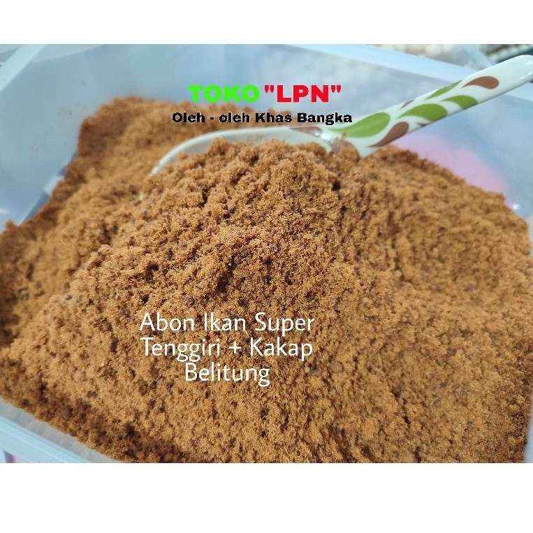 Abon Ikan Sambelingkung Tenggiri + Kakap Khas Belitung (250gram)
