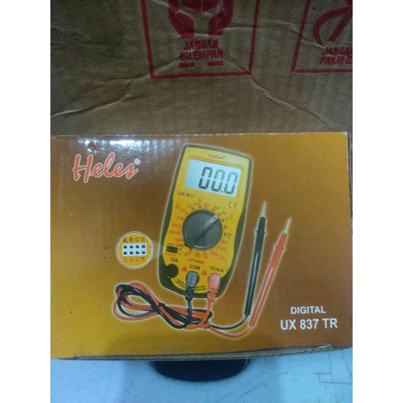 digital multimeter heles ux-837tr