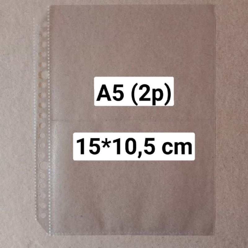 

[Min 5] Sleeve A5 Custom Bantex 7 ring dan 20 ring