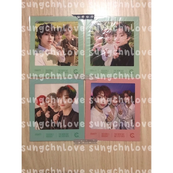polaroid taeyoung allen hyeongjun seongmin woobin jungmo cravity s2