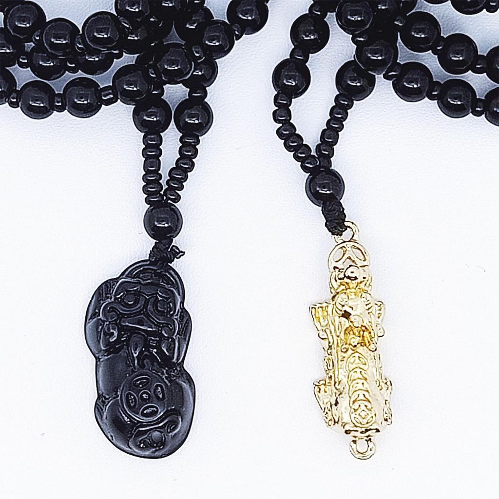 Kalung Liontin Batu Giok Naga Pixiu - VeE Kalung Kesehatan - Hoki Keberuntungan
