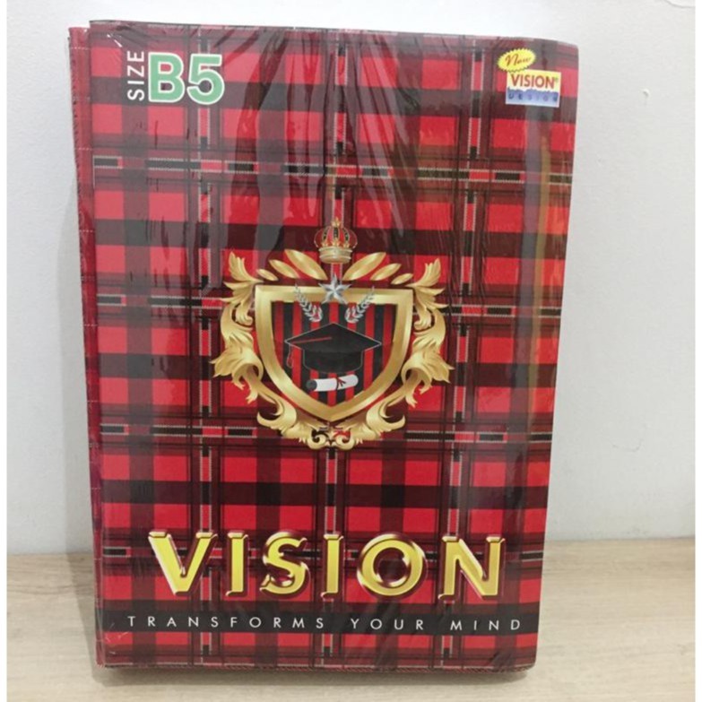 

Buku Tulis B5 Boxy 50 Vision