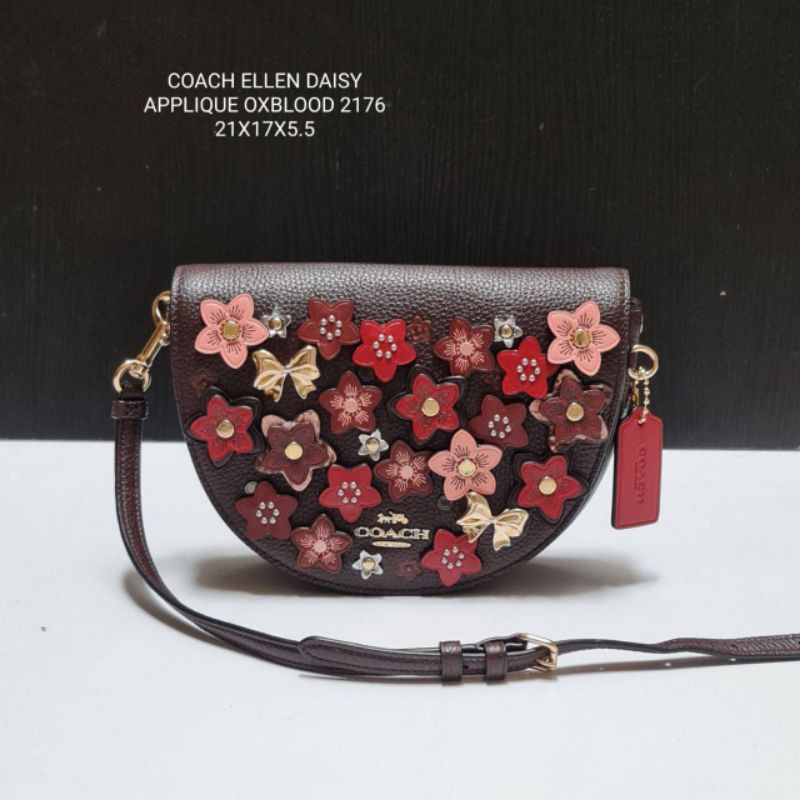 coach ellen daisy applique asli