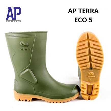 AP BOOTS TERRA ECO 5 SIZE 25-27 WARNA HIJAU / SEPATU AP BOOTS PENDEK TERRA ECO 5 HIJAU / FANZ STORE