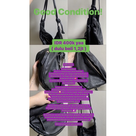 PRELOVED LUIGY BAG by KAYNN ( baca deskripsi )