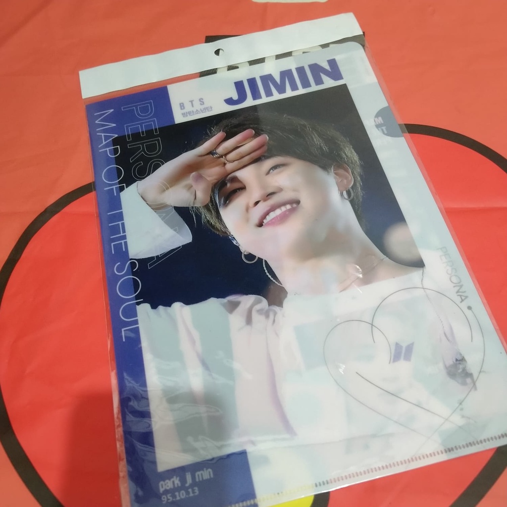 Clear File Holder Map Plastik BTS