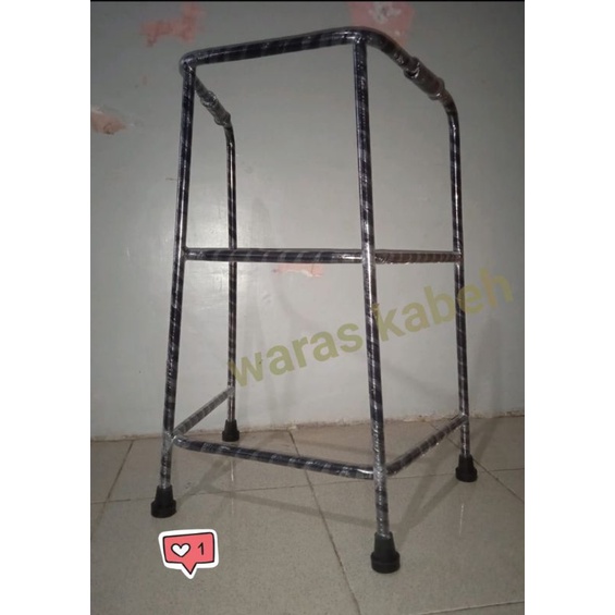 Walker Alat Bantu Jalan Dewasa (BB 85-90kg) (super quality) / Tongkat Alat Bantu