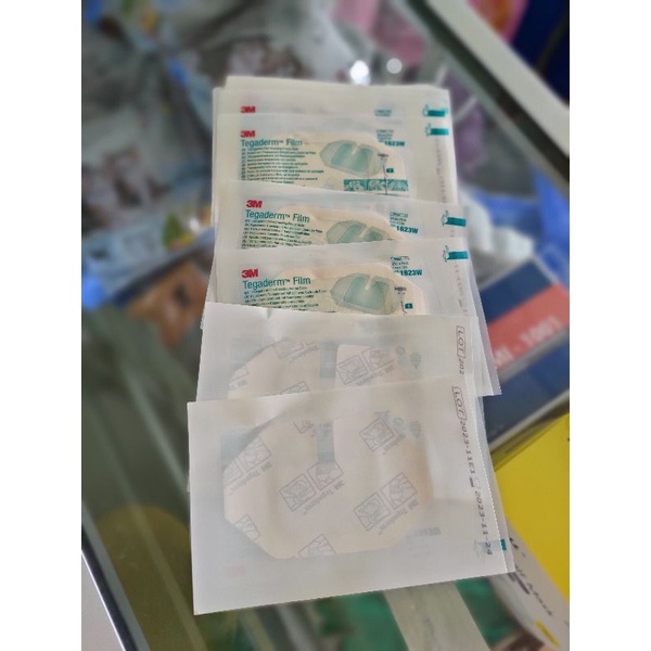 Tegaderm 1623 W Tegaderm Infus Plester infus 3M Tegaderm Transparan Plester Transparan Anti Air