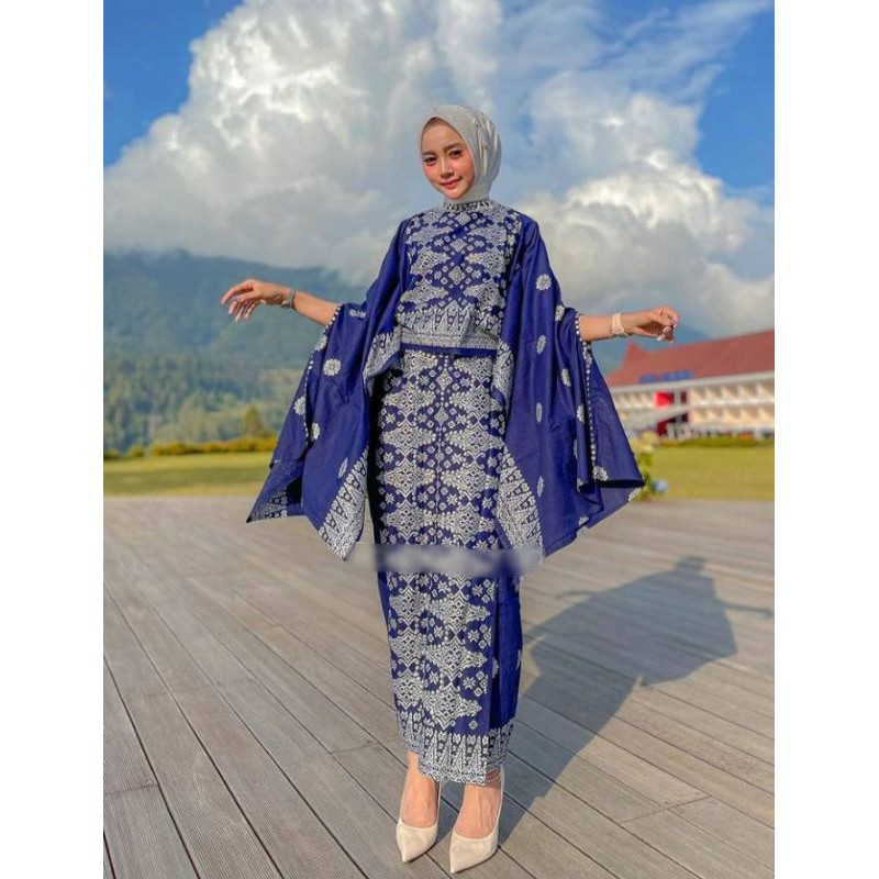 baju songket Palembang/ baju kondangan