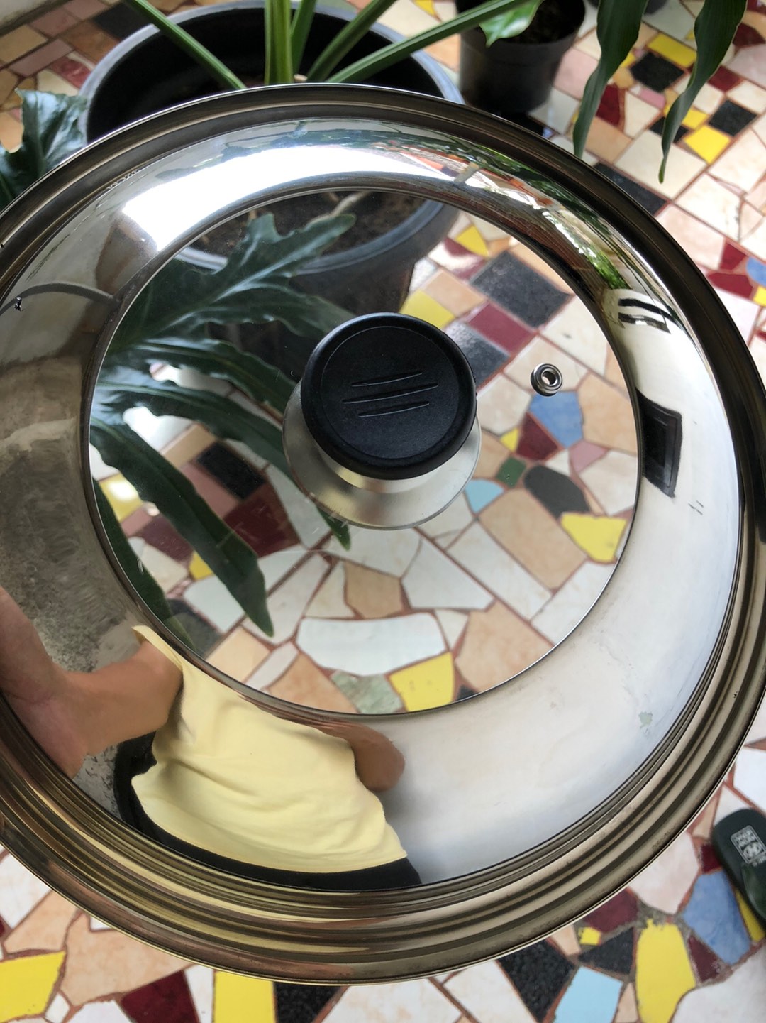 Tutup Panci Multifungsi Stainless Kaca Wajan Kuali Penggorengan Steamer Kukus Goreng 4 Ukuran Murah