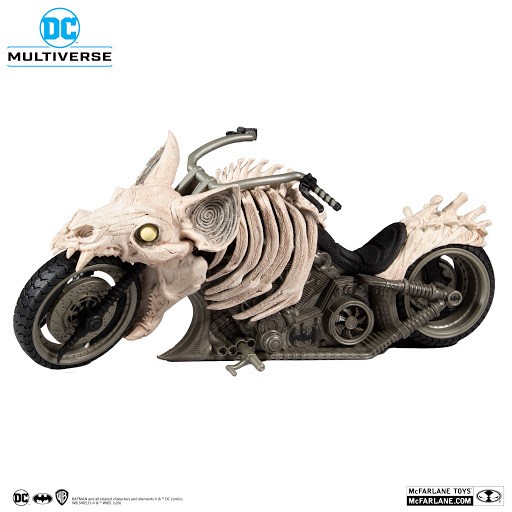DC Multiverse McFarlane Toys Batcycle Dark Knight Metal