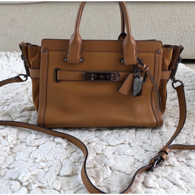 coach swagger 21 bag ori