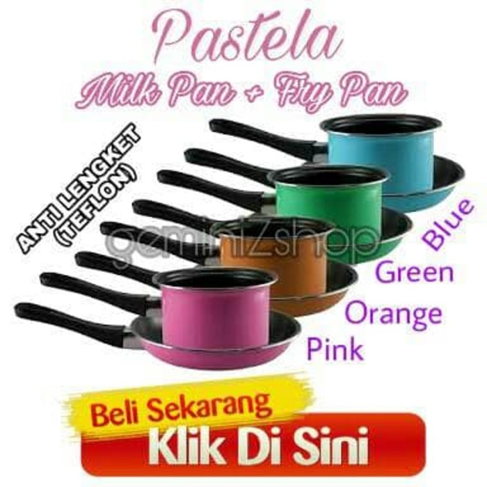 Pastela Fry n Milk Pan Set Maspion
