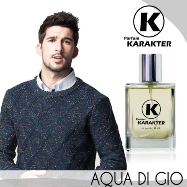 TERLARISS!!! BEST SELLER !!! PARFUM COWOK / PARFUM KARAKTER AROMA AQUA DI GIO 50ML - ORIGINAL BIBIT