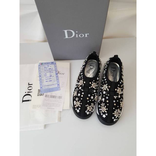 H1128- RESTOCK SEPATU WANITA DIOR FUSHION SNEAKER 4587-28