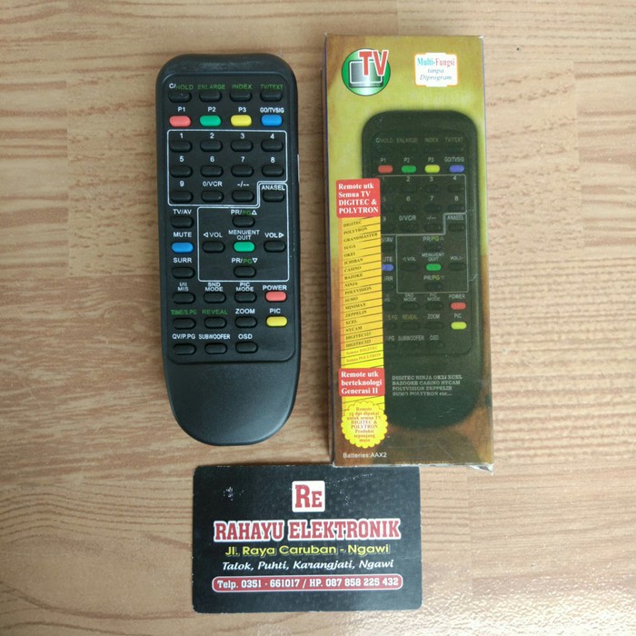 REMOT / REMOTE TV TABUNG MINIMAX POLYTRON