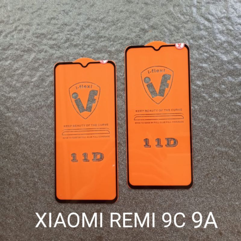 Tempered glass Xiaomi Redmi 9 / 9 prime . Redmi 9A . Redmi 9C full layar anti gores kaca screen guard pelindung layar