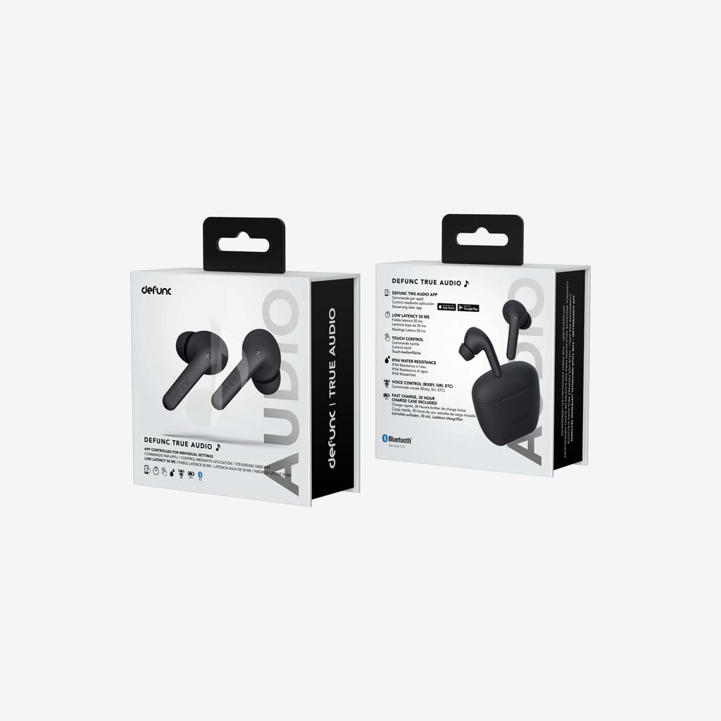 Defunc True Audio True Wireless In-Ear Headphones Earphone Earbuds TWS