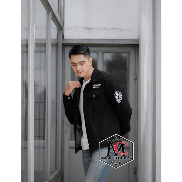 RCL - Jaket Jeans Denim Zoman Sablon UKURAN M , L, XL , XXL /Jaket Jeans Pria/Jaket jeans terlaris / jaket valhalla / jaket tokyo revengers / jaket coach / jaket touman / jaket valhalla tokyo revengers / jaket terbaru 2022 / jacket