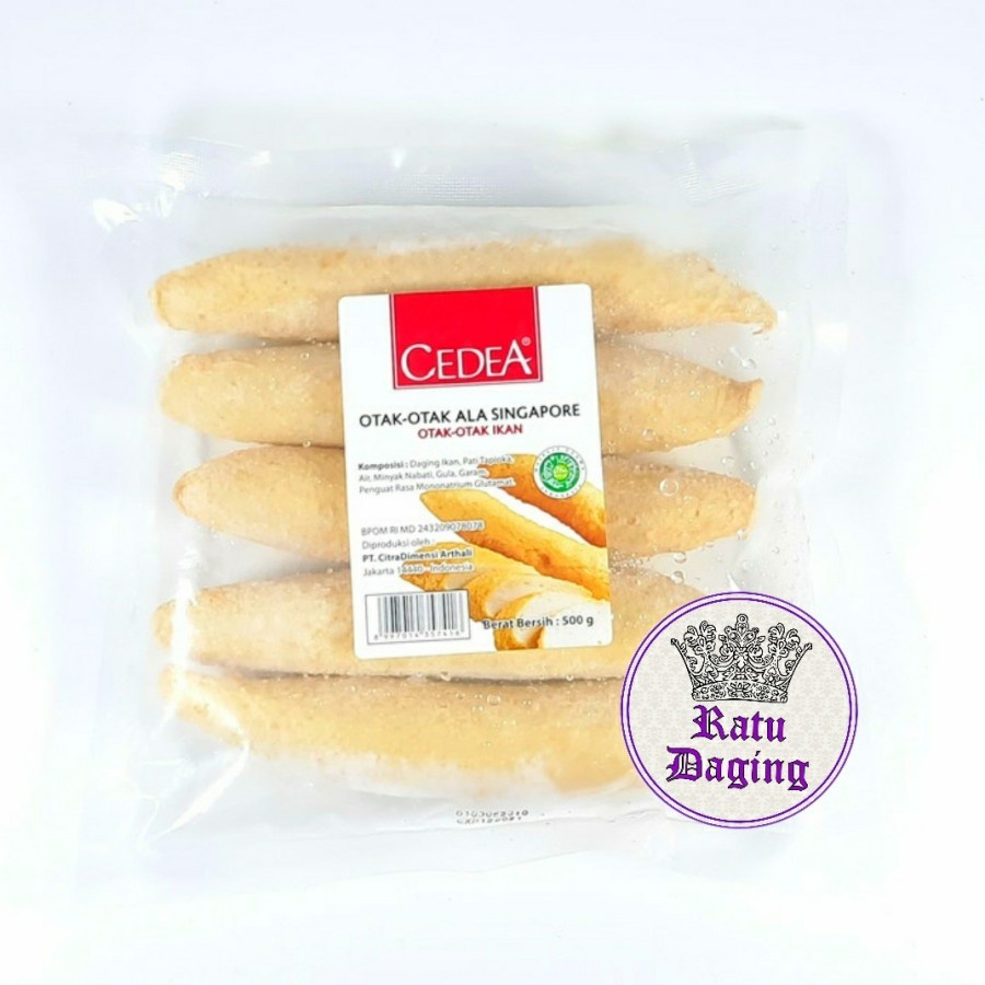 

Cedea Otak Otak Singapore 500gr