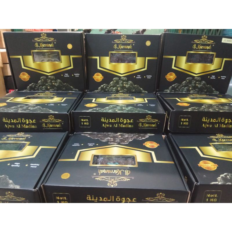 

Kurma Ajwa 1Kg Asli Madinah Premium/kurma Nabi GRADE C