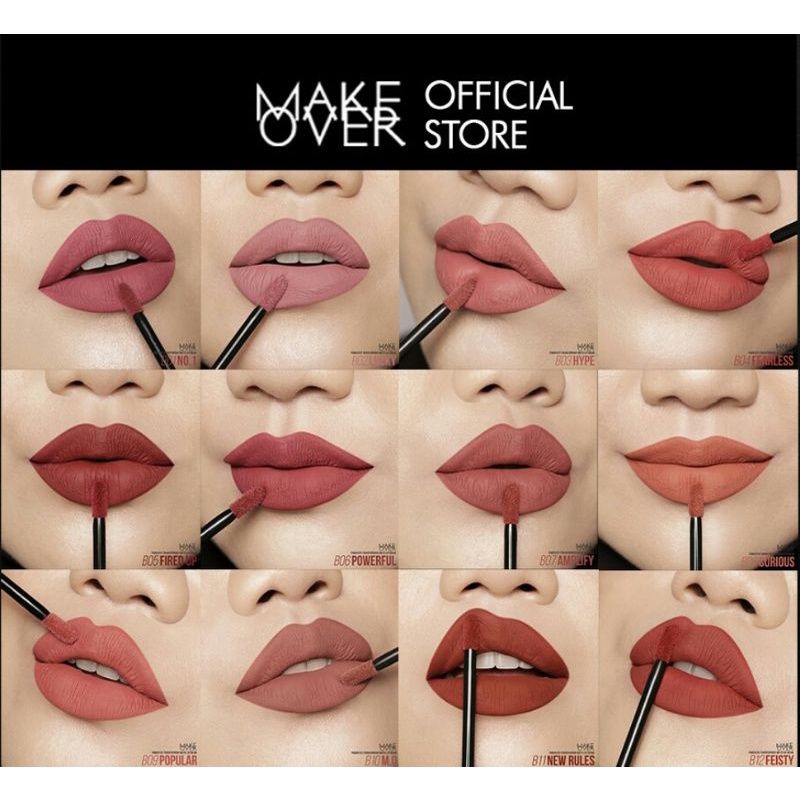 Make Over Powerstay Transferproof Matte Lip Cream