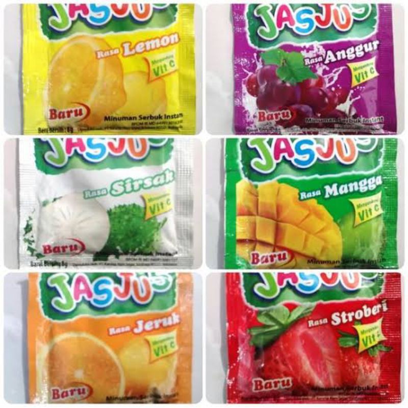 Jasjus Sachet Ready 10 Rasa / Jasjus Renteng