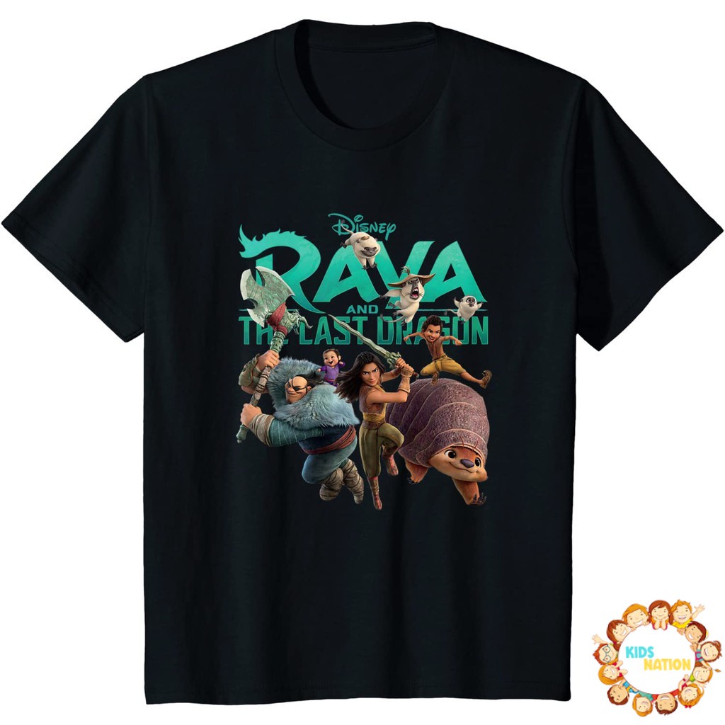 Baju anak Disney Raya and the Last Dragon Characters T-Shirt