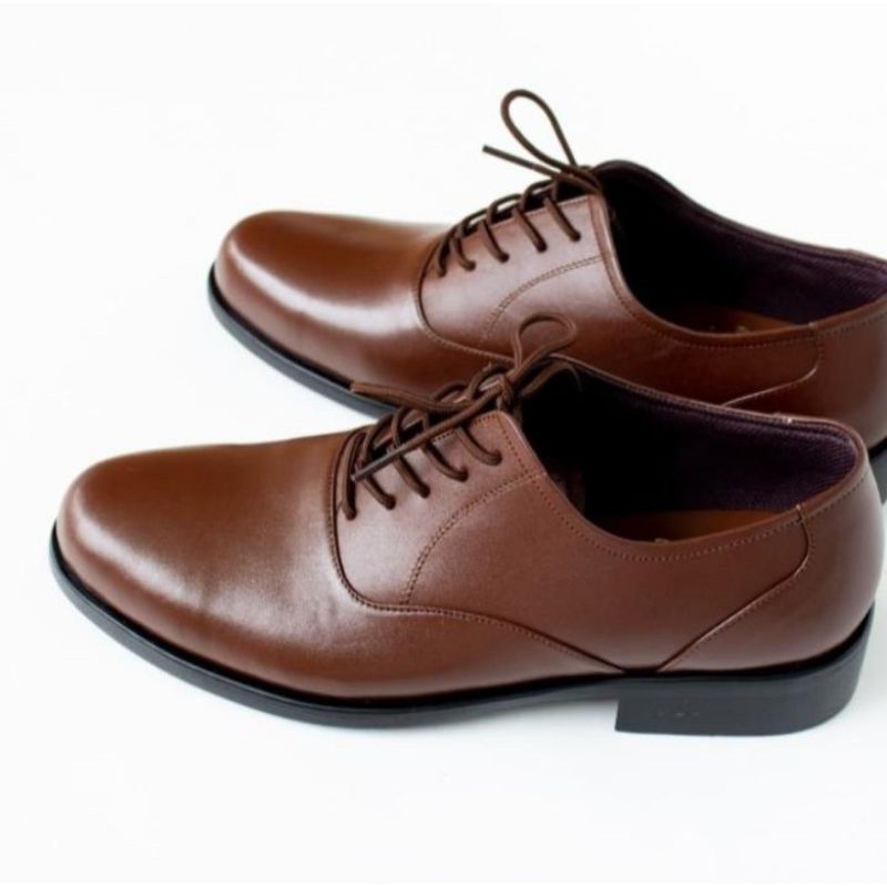 Sepatu kulit asli sepatu pantofel pria model Hadley Oxford Flavio boston