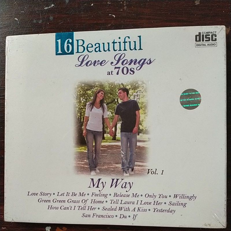 CD 16 Beautiful Love Songs at 70s vol 1,2,3. Campuran Oldies Barat.