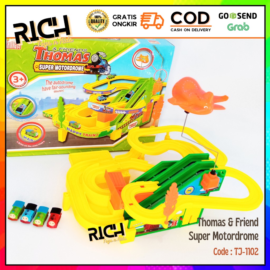 ✅ Mainan Anak Track Kereta Api Thomas & Friends | Jalur Kereta Thomas | Mainan Kereta Api