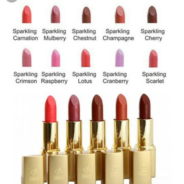 Inez lipstik intense color moisturizing lipstikI