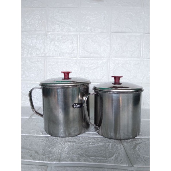 Mug Stainless / Gelas Stainless Ukuran 10cm