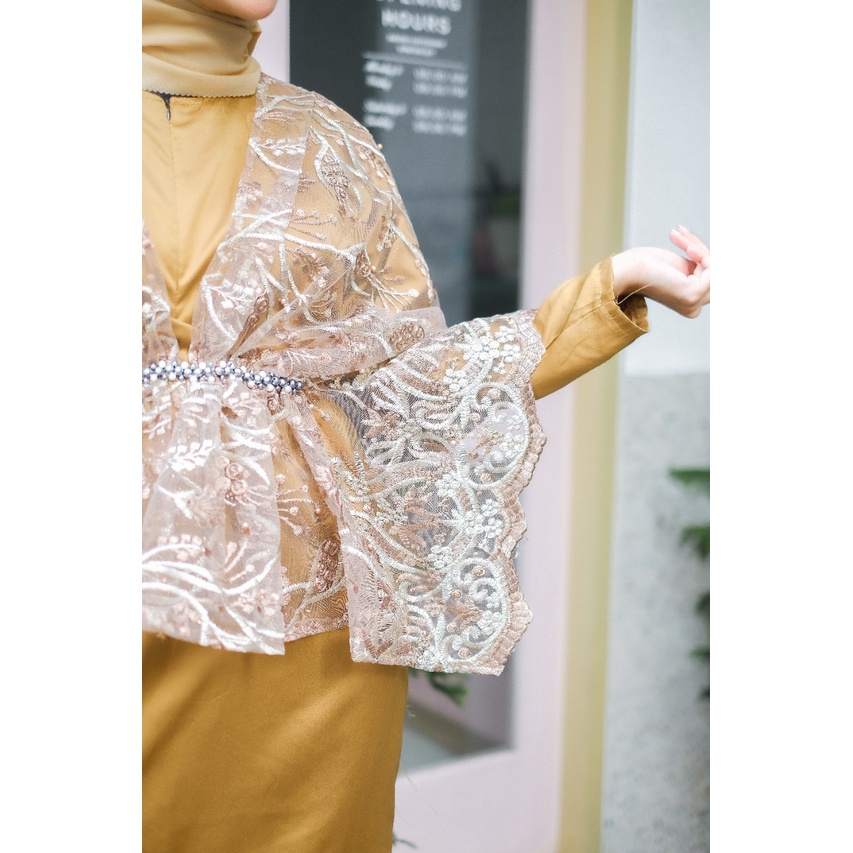 EYNA GOLD gamis pesta wisuda walimatul bridemaids