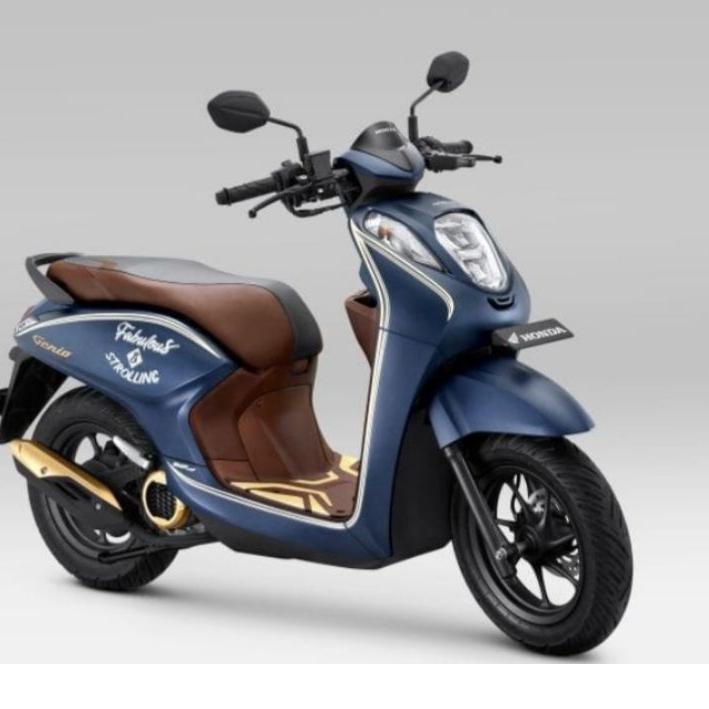 Miliki - Aksesoris Genio 2022 Gold Silver Original Honda 이