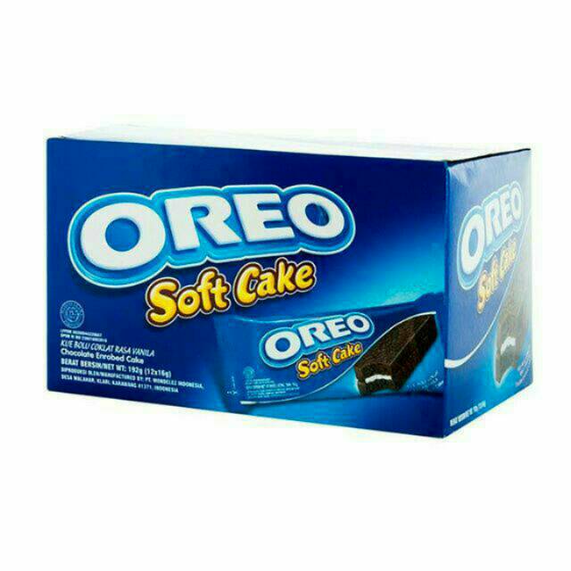 

(BOX) Oreo Soft Cake Bolu (12 pcs x 16 gram)