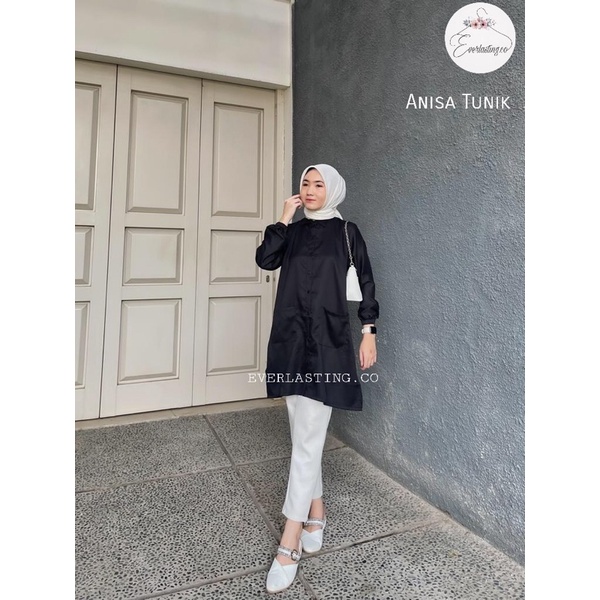 TUNIK ANISA/ATASAN WANITA FIT TO XL