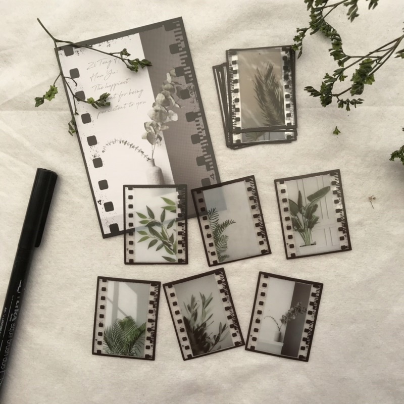 

Photofilm sticker set untuk journal & scrapbook