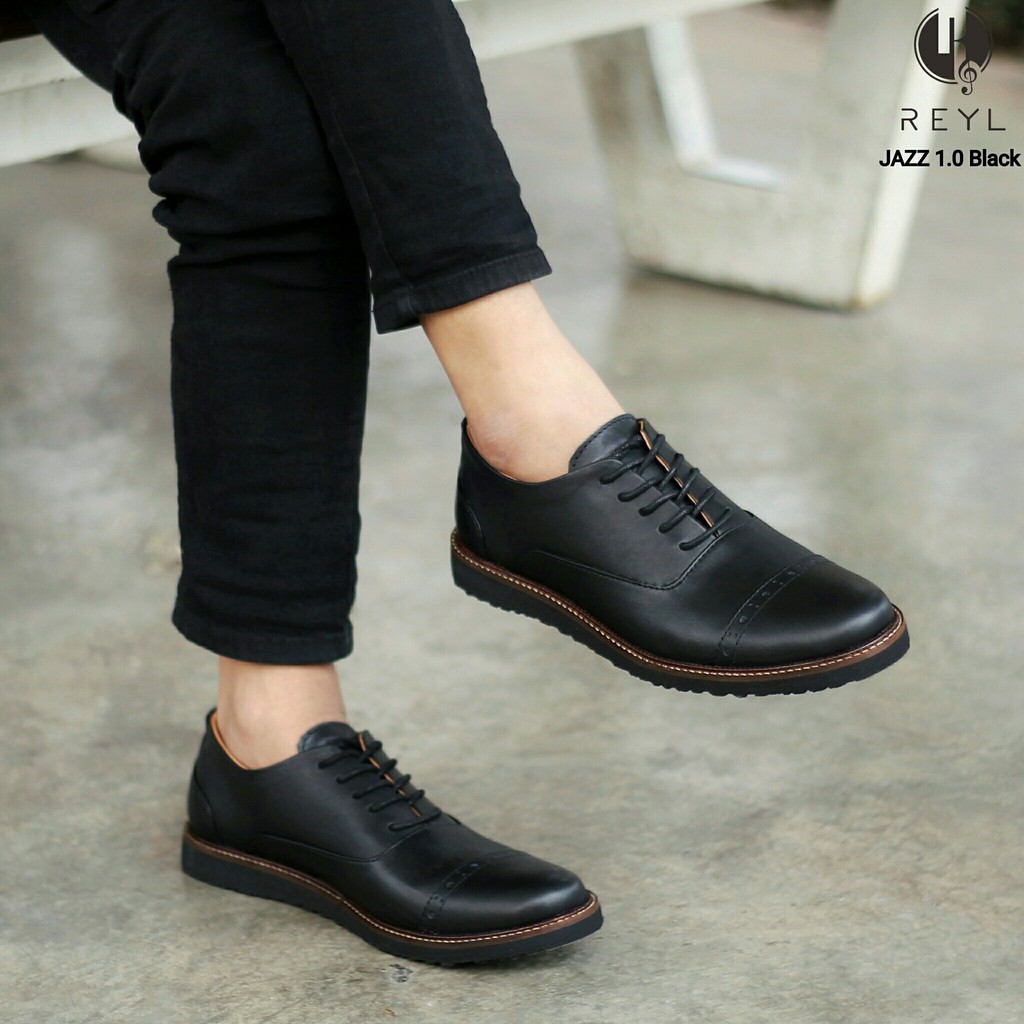 REYL Sepatu  Formal Pria Original REYL JAZZ Sepatu  Pantofel 