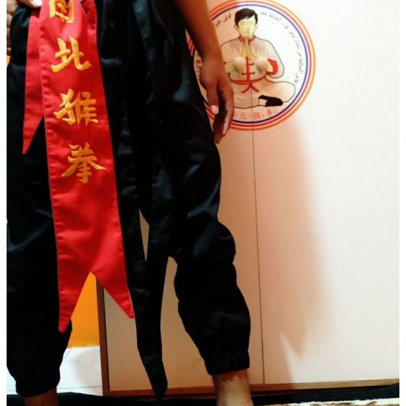 Celana Kungfu Custom Kain Drill American