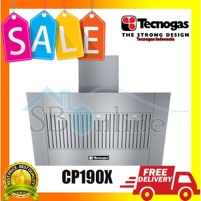 Tecnogas Premium Cooker Hood Chimney CP190X