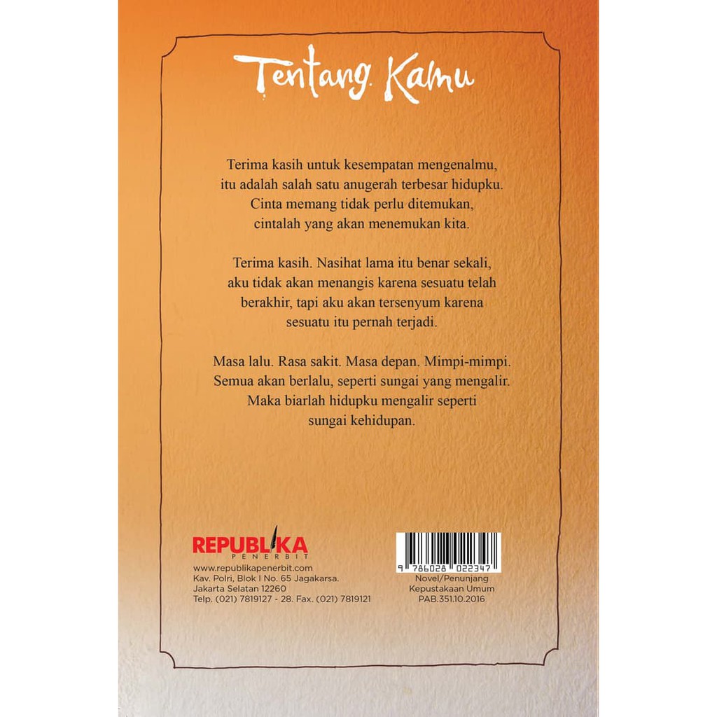 Diskon 15 Buku Tere Liye Tentang Kamu Terbaru Termurah Shopee Indonesia