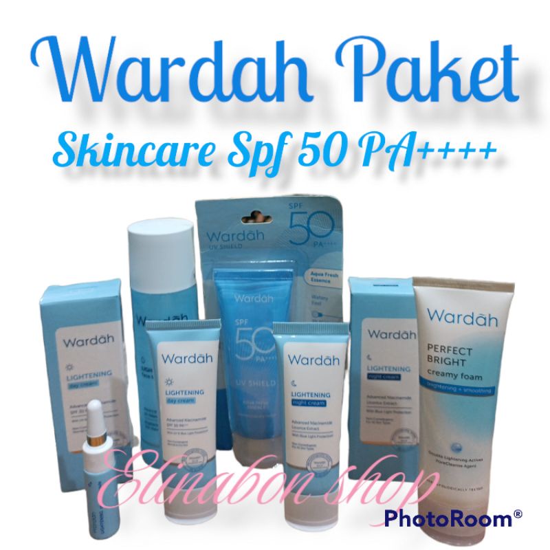 Wardah Paket Skincare Spf 50 PA++++