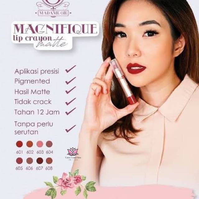 MADAME GIE Magnifique Lip Crayon Matte