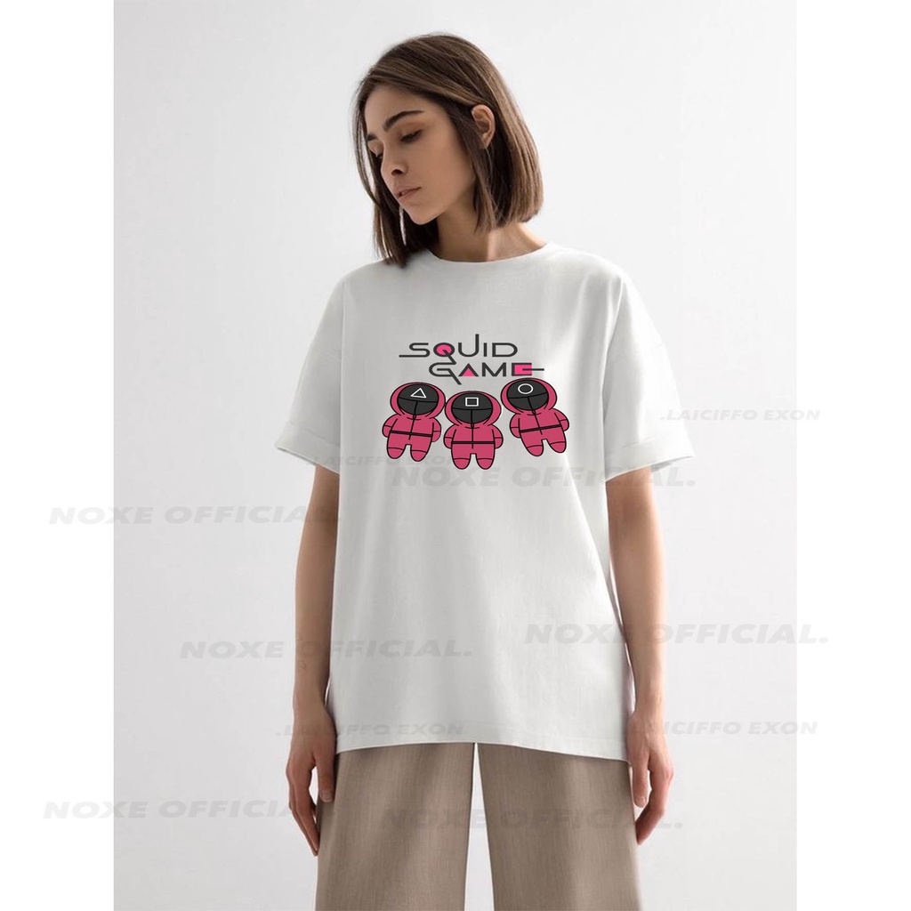 BAJU KAOS DEWASA SQUID GAMES FILM NETLIXXS UNISEX