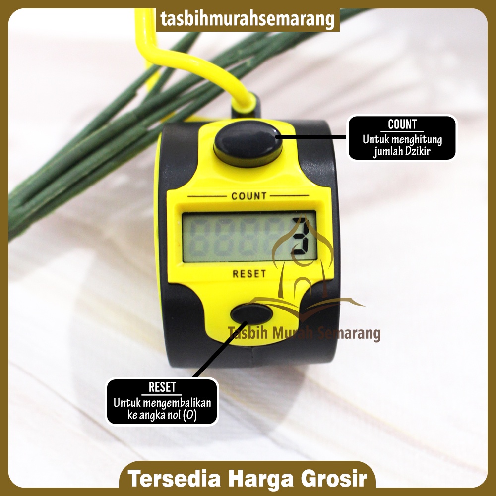 [COUNT SERIES] TASBIH DIGITAL SWAROVSKI &amp; COUNT PREMIUM