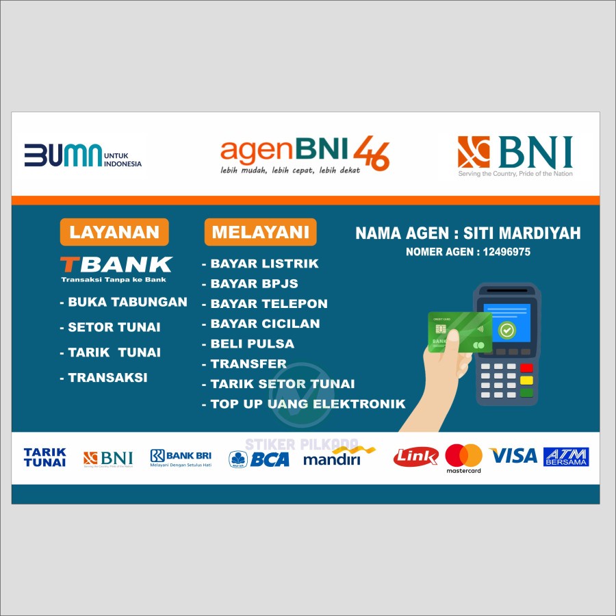 

STIKER VYNIL AGEN BNI