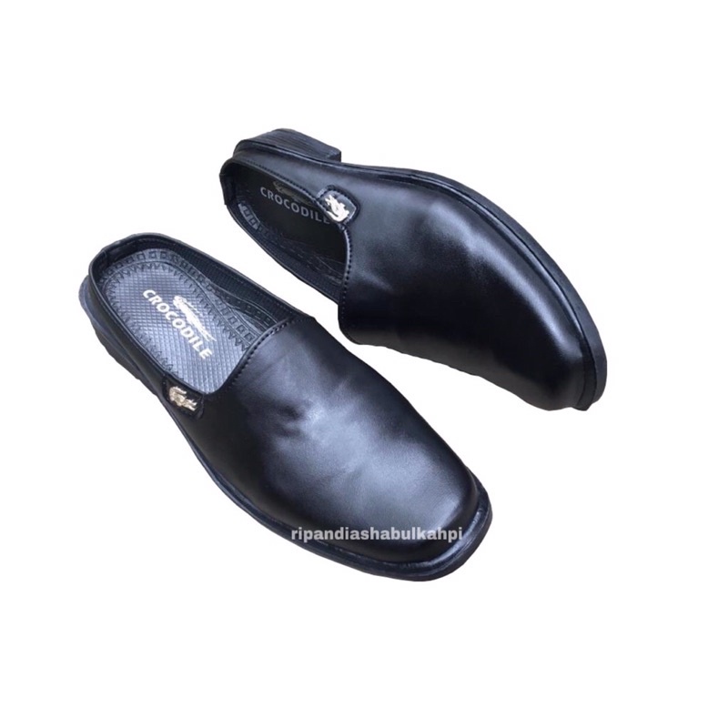 sepatu bustong sepatu bustong pria kulit BUSTONG SEPATU SANDAL SLOP - SANDAL KASUAL PRIA - BUSTONG T