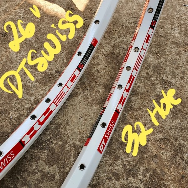 Rims 26 DT Swiss X430 32 Hole Doublewall Velg MTB 26 inch