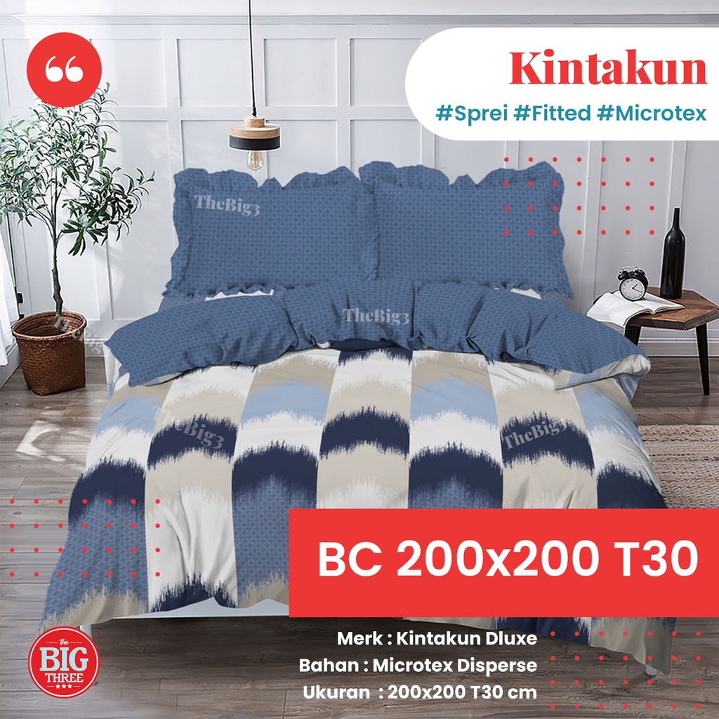 KINTAKUN Tinggi 30 cm Bedcover Sprei 200x200 cm motif Adira Amina Amerta Hanum Rahajeng Ensley Rafly Radinka Arfana Nabilla Kartika Rena Damara Hanum Madana Marma Nuraga Wiyata - Xtra King Super BC 200 T30